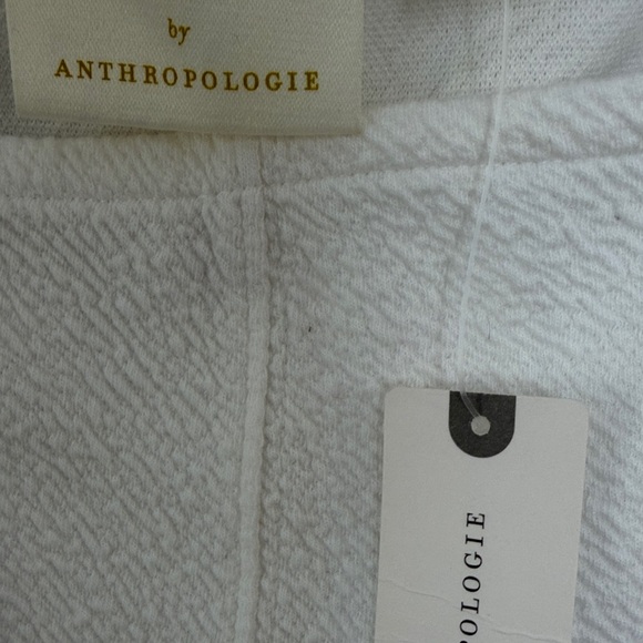 Maeve by Anthropologie White Textured Square Neck Top, New With Tags,White Knit - Picture 12 of 16